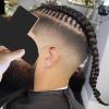 Beard & Hair Lineup Template Set 4-PC Styling Kit for Barbers Grooming Enthusiasts Reusable Ergonomic Design view 2