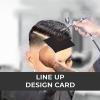 Beard & Hair Lineup Template Set 4-PC Styling Kit for Barbers Grooming Enthusiasts Reusable Ergonomic Design view 3