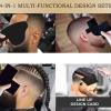 Beard & Hair Lineup Template Set 4-PC Styling Kit for Barbers Grooming Enthusiasts Reusable Ergonomic Design view 4