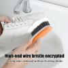 Laundry Brush to Remove Stains, Double Clothes Cleaning Brush - Portable Bathroom Cleaning Tool with Ergonomic Grip, Multipurpose Household for Fabric Shoe Brush view 3