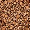 A Pinch Of Bigger - Glimmer Bronze Cake Topper Sprinkles - 80g Edible Shimmer Cupcake Decorations - Weddings, Christenings & Birthday Parties - Colour Medley view 1