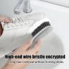 Laundry Brush to Remove Stains, Double Clothes Cleaning Brush - Portable Bathroom Cleaning Tool with Ergonomic Grip, Multipurpose Household for Fabric Shoe Brush view 3
