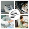 Laundry Brush to Remove Stains, Double Clothes Cleaning Brush - Portable Bathroom Cleaning Tool with Ergonomic Grip, Multipurpose Household for Fabric Shoe Brush view 4