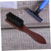 ARTSEWPLY Beard Cleaning Brush with Handle, Small Wooden Bristle Hair Brush for Men, Vintage Style Travel Beard Scrubber for Mustache Grooming and Hair Styling view 4