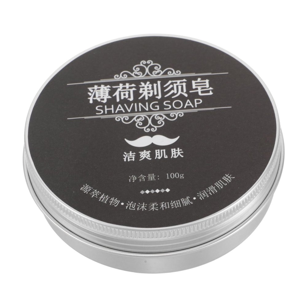 AUTSUPPL Men's Styling Balm Natural Shaving Soap Hydrating Lather Gentle Beard Grooming Balm