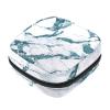 Marble Texture First Period Kit for Girls, Tampon Pantyliners Menstrual Purse, Nursing Pad Holder with Zipper, Sanitary Collect Napkin Bag Organizer view 1