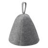 AHIOJEGX Sauna Hat Anti Heat Sauna Hat Thicken Wool Felt Shower Cap Hair Turban Quickly Towel Drying Towel Hats Sauna Bathroom Accessories(Grey)