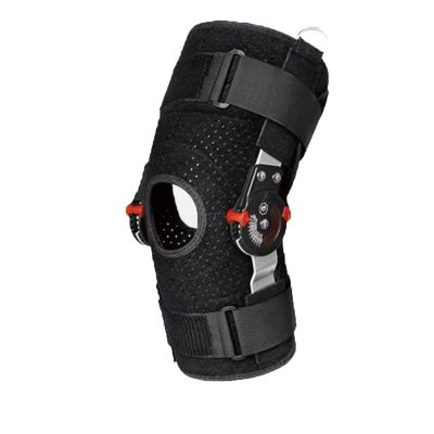 SFKLYU Hinged ROM Knee Brace Post Op Knee Brace Adjustable Orthopedic Support Stabilizer After Surgery for Osteoarthritis, Arthritis Pain, Cartilage Repair,Left