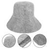 AHIOJEGX Sauna Hat Felt Shower Cap Sauna Supply Hat Men Bathing Supplies Women Accessories Portable view 4