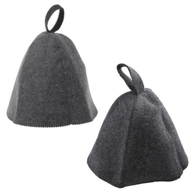 AHIOJEGX Sauna Hat Felt Sauna Hat Anti Heat Cap For Bath House Head Protection(84)