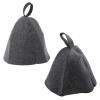 AHIOJEGX Sauna Hat Felt Sauna Hat Anti Heat Cap For Bath House Head Protection(84) view 1