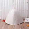 AHIOJEGX Sauna Hat Felt Sauna Hat Anti Heat Cap For Bath House Head Protection(84) view 3