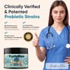 PsychoBiom Probiotic Supplement, 20 Billion CFU, 30 Vegan Capsules, Live Bacterial Cultures for Gut Health, with Lactobacillus & Bifidobacterium Strains, Daily Gut-Brain Axis Support, Non-GMO view 4