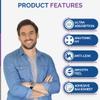 100 x Maxi Incontinence Pads Men | Adhesive Backsheet & Ultra Absorption | Mens Incontinence Pads | Pad for Men | Male Incontinence Pad | Size 29x23 cm | (5 Packs of 20) view 2
