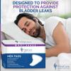 100 x Maxi Incontinence Pads Men | Adhesive Backsheet & Ultra Absorption | Mens Incontinence Pads | Pad for Men | Male Incontinence Pad | Size 29x23 cm | (5 Packs of 20) view 4
