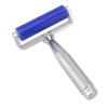 Silicone Dust Roller 6 Inch, Low Viscosity Blue Handle view 2