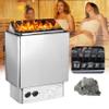Electric Sauna Heater Stainless Steel Stove, With Internal Controller For Home Hotel Spa - Timer 0-180 Min, Temperature 0-110, For 2-13m Size view 1