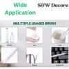 10 Pcs Nylon Straw Cleaning Brush Set Bottle Pipe Cleaner Brushes for Straws, Kettles, Tubes & Spouts Flexible Stainless Steel Wire with High-Density Nylon Bristles Multi-Size Pipe Cleaner Set view 3