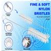 10 Pcs Nylon Straw Cleaning Brush Set Bottle Pipe Cleaner Brushes for Straws, Kettles, Tubes & Spouts Flexible Stainless Steel Wire with High-Density Nylon Bristles Multi-Size Pipe Cleaner Set view 4
