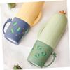 Baluue Toothbrush Storage Box Plastic Toothbrush Holder Case Portable Holder for Traveling Toothpaste view 4