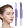 Eyebrow Eyebrows, Face Razor for Women, Stainless Steel Razor Eyebrow Razor, Double Head Facial Dermaplano Tool Trimmers for Smooth Skin view 1