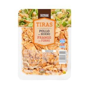 Chicken Breast Strips Baked Hacendado Pack 140 g Pack 2