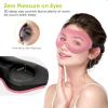 100% Blackout Sleep Mask for Women Men- Laitver Perfect Eye Sleeping Mask for Side Sleeper, Zero Eye Pressure, 3D Cutout Ultra Soft & Comfortable Blindfold for Travel Essentials/Nap- Pink view 3
