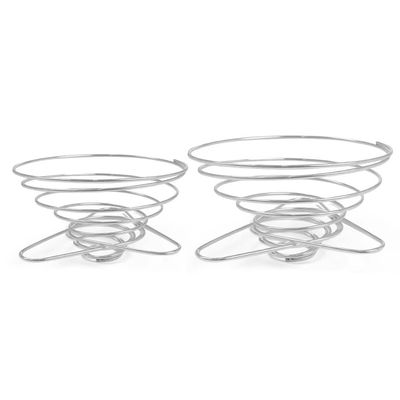 RecDec 2 Pack Collapsible Pour Over Coffee Dripper Portable Stainless Steel Wire Cone Coffee Filter Holder Drip Coffee Maker for Disposable Coffee Paper Filters Home Camping Travel Outdoor Backpacking