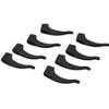 5 Pairs Eyeglasses Retainers Silicone Glasses Temple Holders Anti-Slip Protectors, Glasses Stoppers Ear Grip Hooks Practical view 1