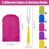 10 Pcs Duster Refill, 360 Reusable Fleece Duster Refills for Swiffer with 1 Handle for Cleaning Ceiling Fan Window Hardwoods Kitchen Floor, Wet and Dry Dual Use (Mixture Colors) view 2