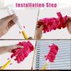 10 Pcs Duster Refill, 360 Reusable Fleece Duster Refills for Swiffer with 1 Handle for Cleaning Ceiling Fan Window Hardwoods Kitchen Floor, Wet and Dry Dual Use (Mixture Colors) view 3