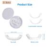 Wttfc False Teeth,2 Pairs Instant Veneers Dentures,Clip In Veneers Teeth,Temporary Fake Teeth,Clip On Veneers Top And Bottom, Teeth Covers For Men Women With Bad Teeth view 3