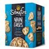 Stonefire Sea Salt Naan Crisps, 2 x 397g Crunchy & Flavourful Oven-Baked Flatbread Crisps, Perfect for Dipping, Snacking, and Entertaining, Lightly Seasoned with Sea Salt view 1