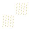 Operitacx 40pcs DIY Ice Sticks Reusable Acrylic Craft Sticks for Baking Boys and Girls Party Accessories for Boys and Girls Baking Activity view 1