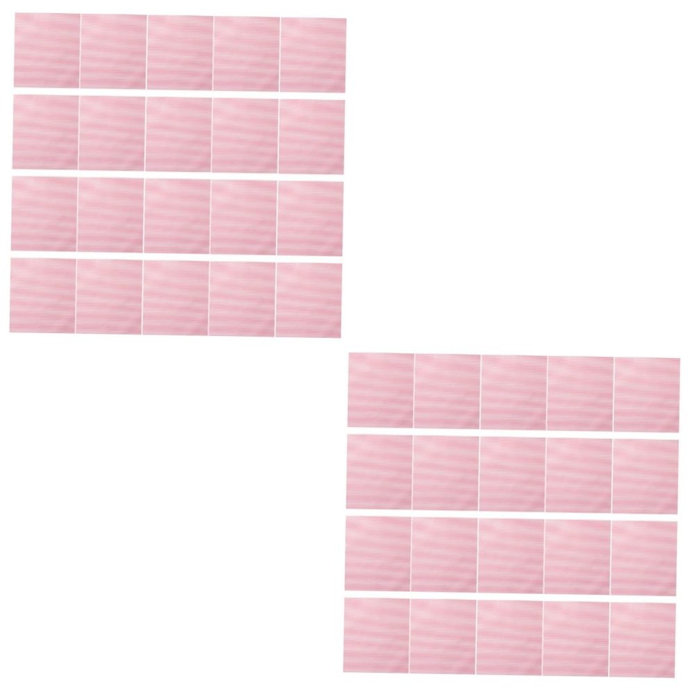 Cabilock 100 Sheets Baking Food Papers Pink Cake Wrapping Non-Stick Cheese Paper for Home