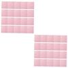 Cabilock 100 Sheets Baking Food Papers Pink Cake Wrapping Non-Stick Cheese Paper for Home view 1