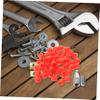 Anneome 48pcs Dent Removal Rod Tips Replacement Heads for Auto Body Repair Tools Red Alloy and Plastic Material Precise Repair Work Vehicle Dents view 4