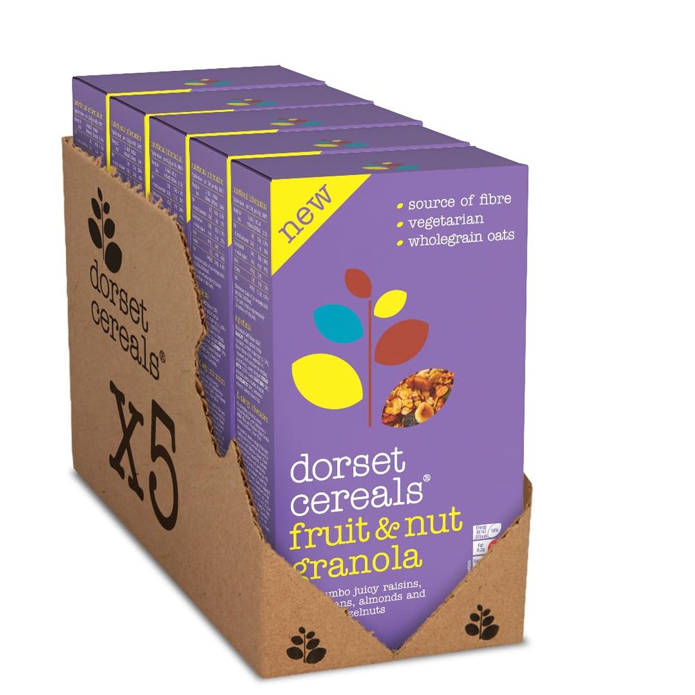 Dorset Cereals Fruit & Nut Granola 5 Packs of 450g