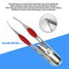 Eyebrow Tweezers for Women | Compact Non-Slip Lash Tweezers Eyebrow Plucker with LED Light | Women's Shaving & Hair Removal Products for Women, Men, Family, Friends view 4
