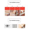 SXTYFBB Side Guard for Elderly Single Bed Railing Guard Rails Folding Safety Assist Handle Bed Rail for Elderly Bed Safety Rail Guard Adults Disabled Portable Bumper Bed Side Handrail (Siz view 4