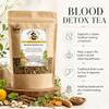 BLOOD DETOX TEA Cleanses the Blood, Supports Liver Function & Improves Skin Conditions with Sarsaparilla Root, Burdock Root, Dandelion Root, Yellow Dock Root, Oregon Grape Root & Turmeric Premium view 2