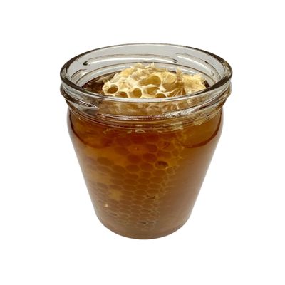 Natural Honey Flower with Honeycomb 460gr - 920gr No Sweeteners (920 Grams)