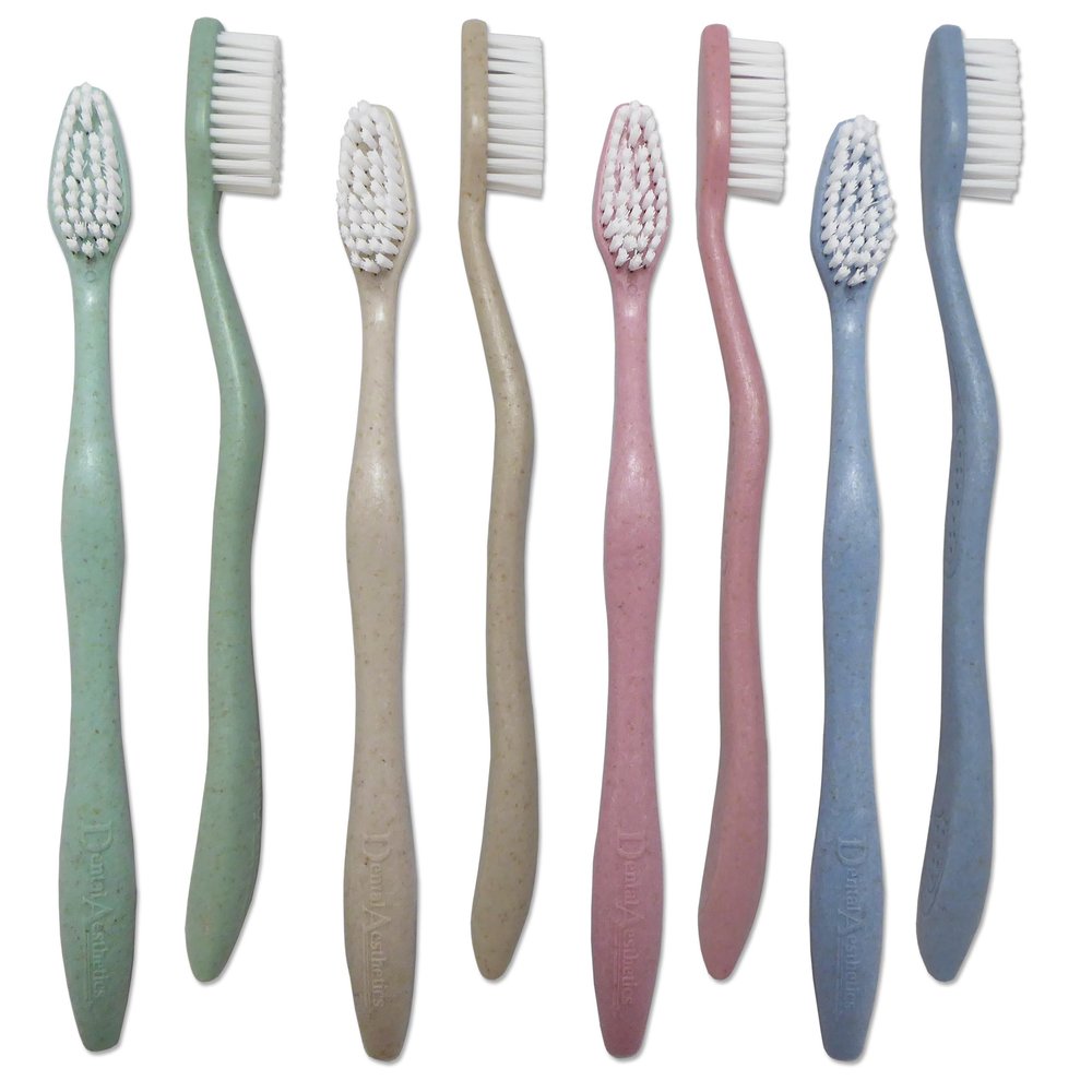 Adult Smokers Toothbrush Hard Extra Firm Bristles (8)