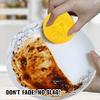 30pcs Anti-Scratch Scouring Sponges, Reusable Round Dish Pot Scrubber, Kitchen Dish Pads Stain Removing Cleaning Scrubber, Random color view 4