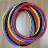 1Pair Wheelchair Push Rim Covers, 22/24in Non-Slip Rear Wheel Sports Wheelchair Rubber Cover, Wear-Resistant, Improve Grip and Traction(Red,24in) view 3
