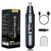 Nose Hair Trimmer, YiYunTE USB Rechargeable Beard Trimmer Men Women, Nose Hair Beard Trimmer Professional with LED Display, Waterproof Hair Remover Nose for Ears Eyebrows Face Facial Hair view 1