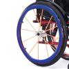 1Pair Wheelchair Push Rim Covers, 22/24in Non-Slip Rear Wheel Sports Wheelchair Rubber Cover, Wear-Resistant, Improve Grip and Traction(Blue,22in) view 1