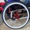 22/24in Wheelchair Push Rim Covers, 1 Pair Non-Slip Wear-Resistant Hand Push Cover, Wheelchair Accessories(White,22in) view 1