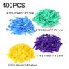 AMOYER Diastema Wedges 400pcs Disposable Dental Fixing Wedge with Hole Plastic Dentistry Tooth Gap Wedge for Dental Restoration view 3