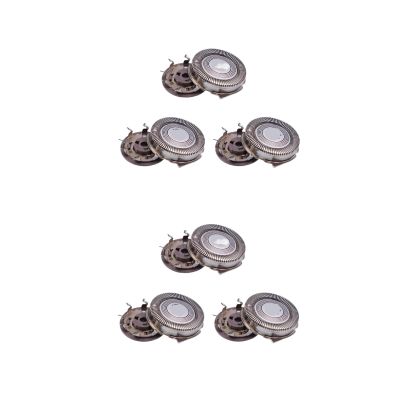 3pcs Shaving Heads SH60 Compatible for Philips Norelco Shaving Heads for Shaver Series 6000, SH60/72, S6810, S6820, S6850, S6880 S6810/82 SH60Replace The Shaver Head(2pcs)
